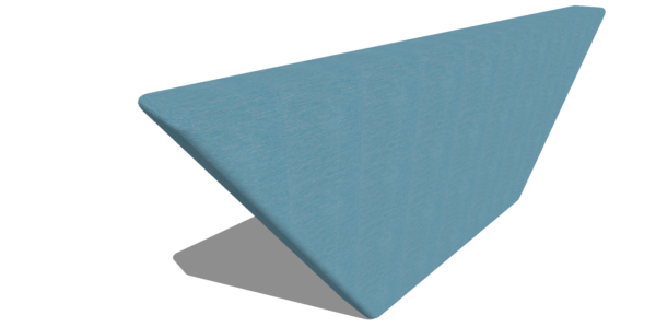 Rechthoekig - rug - trapezium
